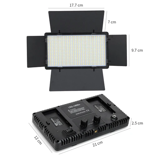 Imagen 2 del producto Luces LED para fotografía, cámara, lámpara de vídeo, Kits de estudio fotográfico, Panel de lámpara, soporte, luz para Selfie para Streaming de pestañas Tiktok