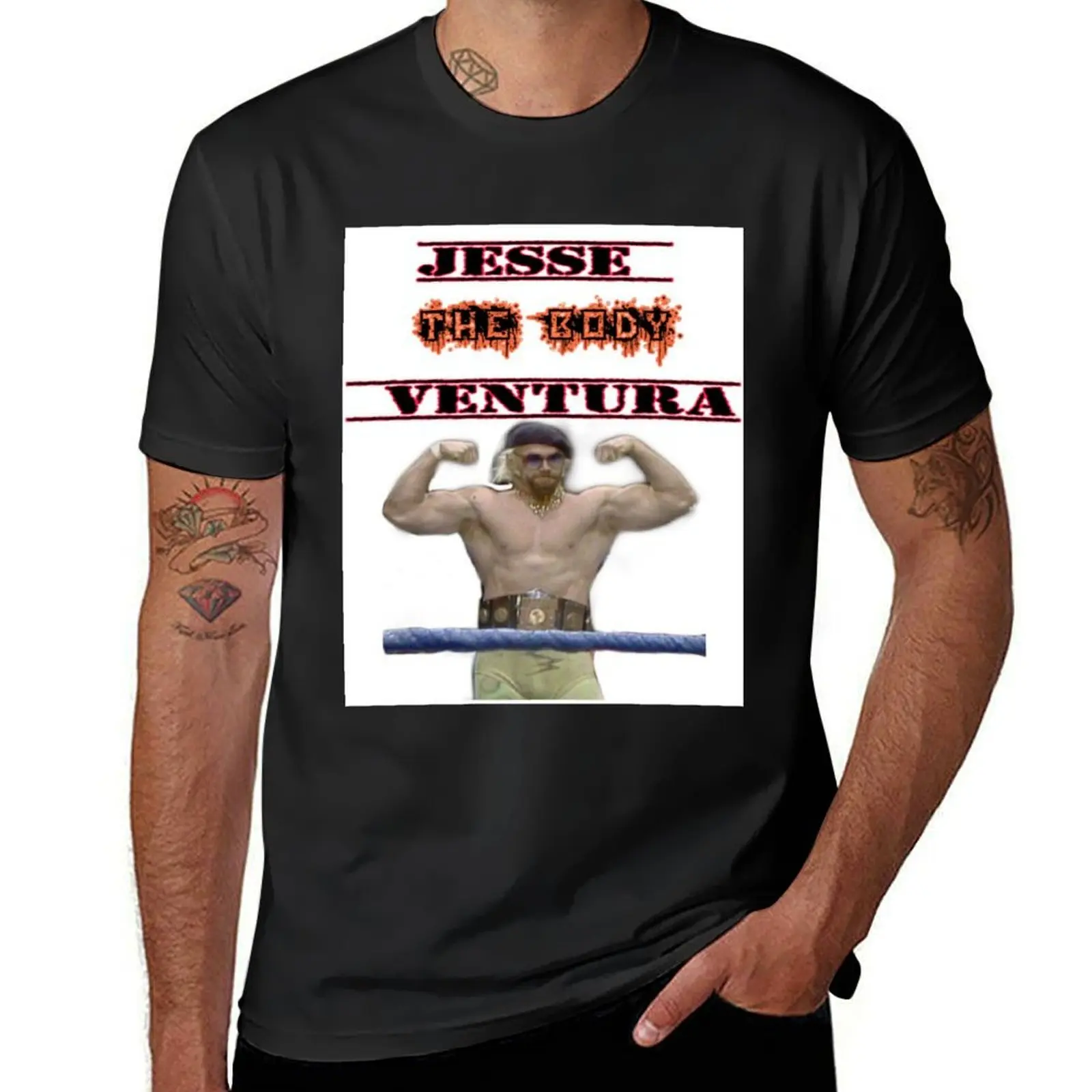 

jesse the body ventura T-Shirt topping cheap stuff graphic t shirt vintage men clothes