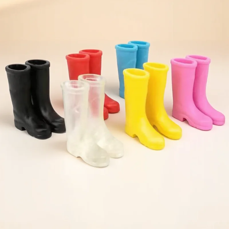 

Mini Rain Boots Simulated Mini Shoes For House Decor Micro Landscape Props Miniature Boot Decorations