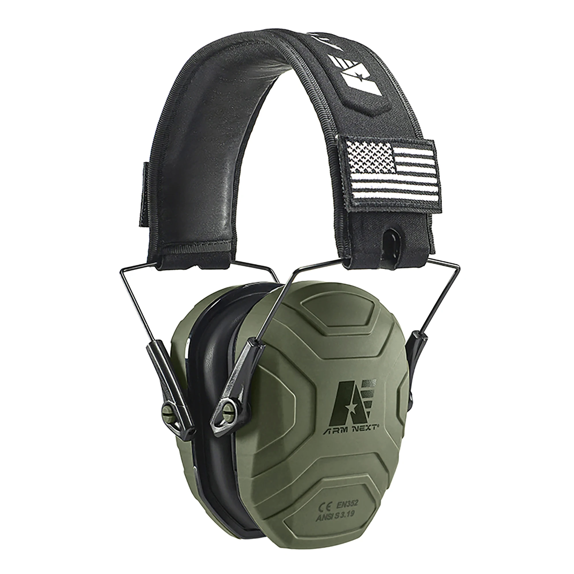 

NRR27dB Shooting Earmuffs - Professional Safety Ear Protection for Gun Range Hunting Military Passive Noise Reduction Soundproof