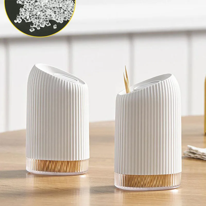 Home Luxury Toothpick Box, High-end Personalized Creative Toothpick Tube, Desktop Decoration, and 300 Toothpicks as a Gift