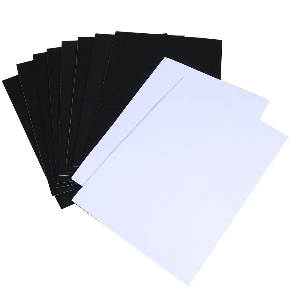 

20pcs Furniture Leg Pads Black Self-Adhesive Felt Sheets Durable For Diy Craft Making Stationery Bags Decor Diy Felt Sheets