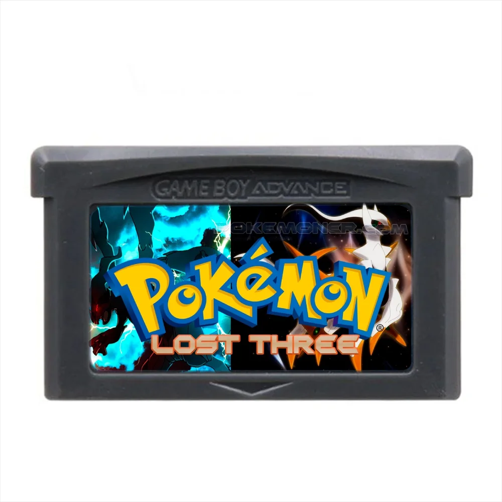 GBA RTC Pokemon Lost Three English Game Card