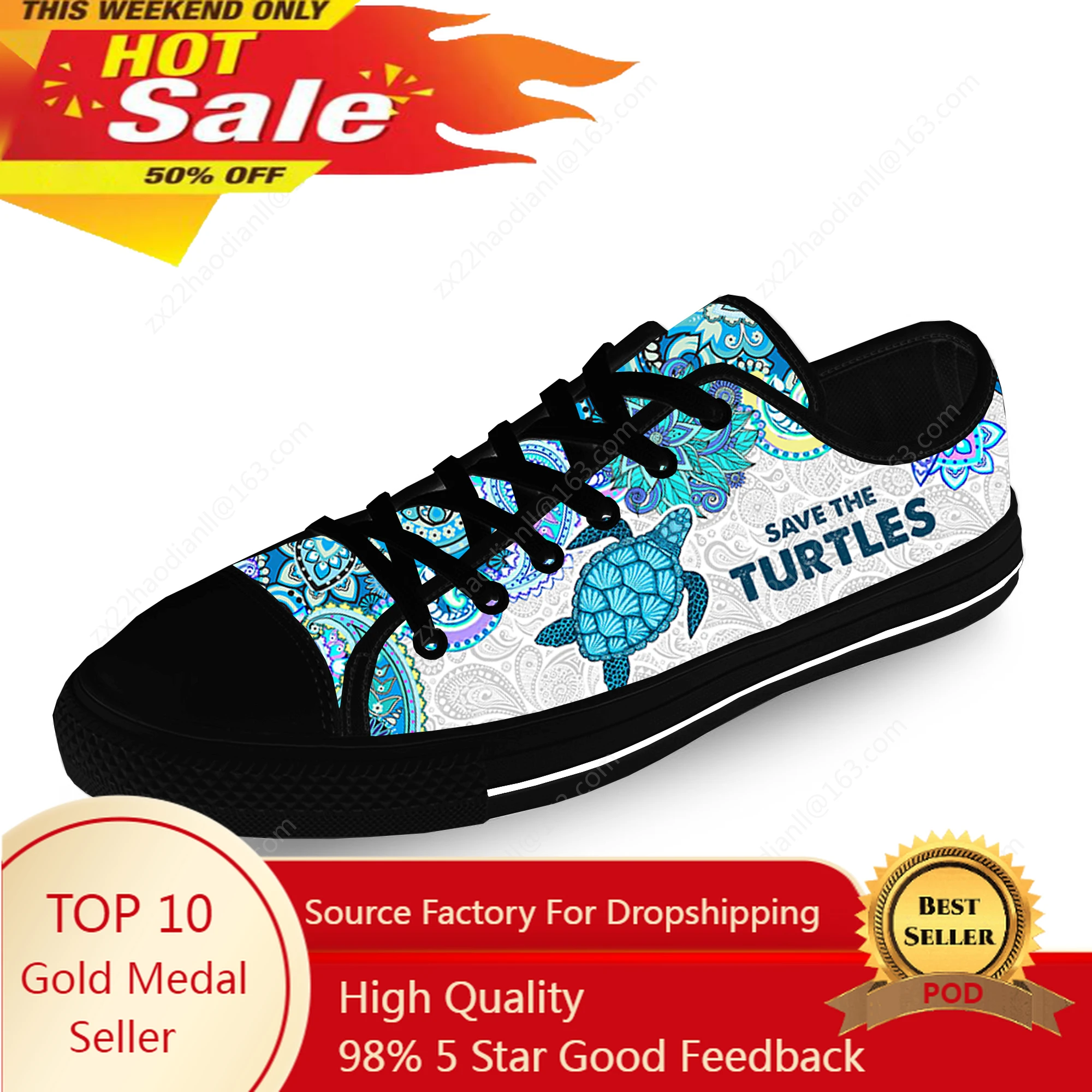 

Save The Turtles Low Top Sneakers Mens Womens Teenager Casual Shoes Canvas Running Shoes 3D Print Breathable Lightweight shoe