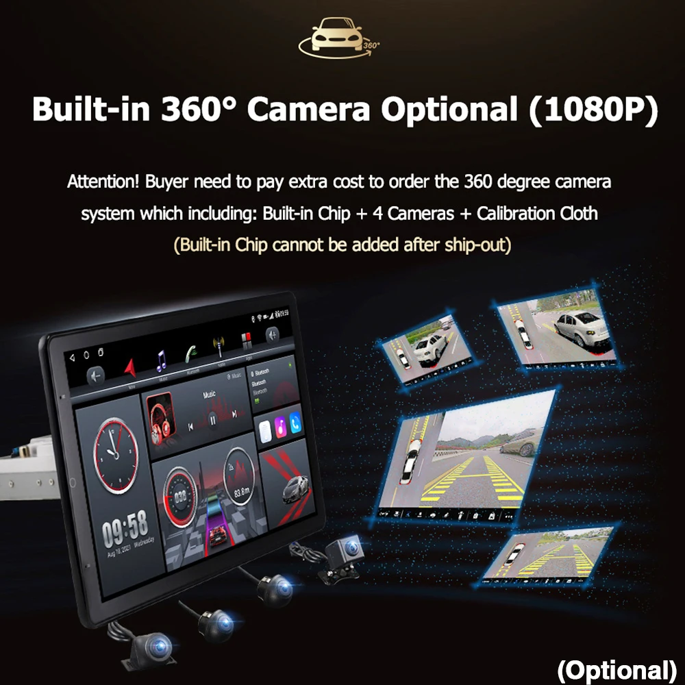 Tesla Style 13.3“ IPS Android 10 Car Multimedia Player GPS Radio Stereo Navigation For Ford Ranger 2015 2016 2017 2018 2019 2020