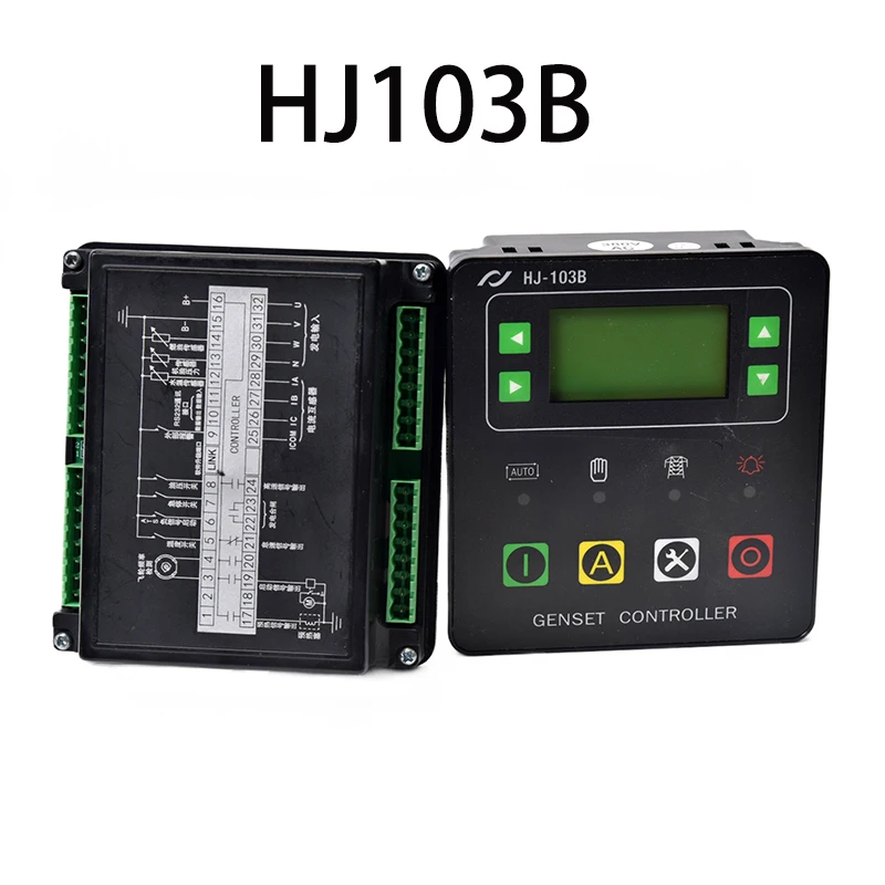 

HJ-103B Changchai EV80 controller 10-15KW water-cooled generator five protection controller 220V 380V generator set controller