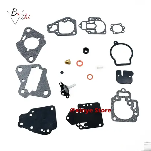 Imagen 2 del producto Kit de reparación de carburador apto para Mercury Marine para muchos 6HP 8HP 9.9HP 10HP 15HP 25HP 1395-9761 1395-97611 9645 9761 9377
