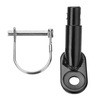 自転車トレーラーヒッチカプラー、自転車アダプター、取り付けフック、ベビーコネクター、2個