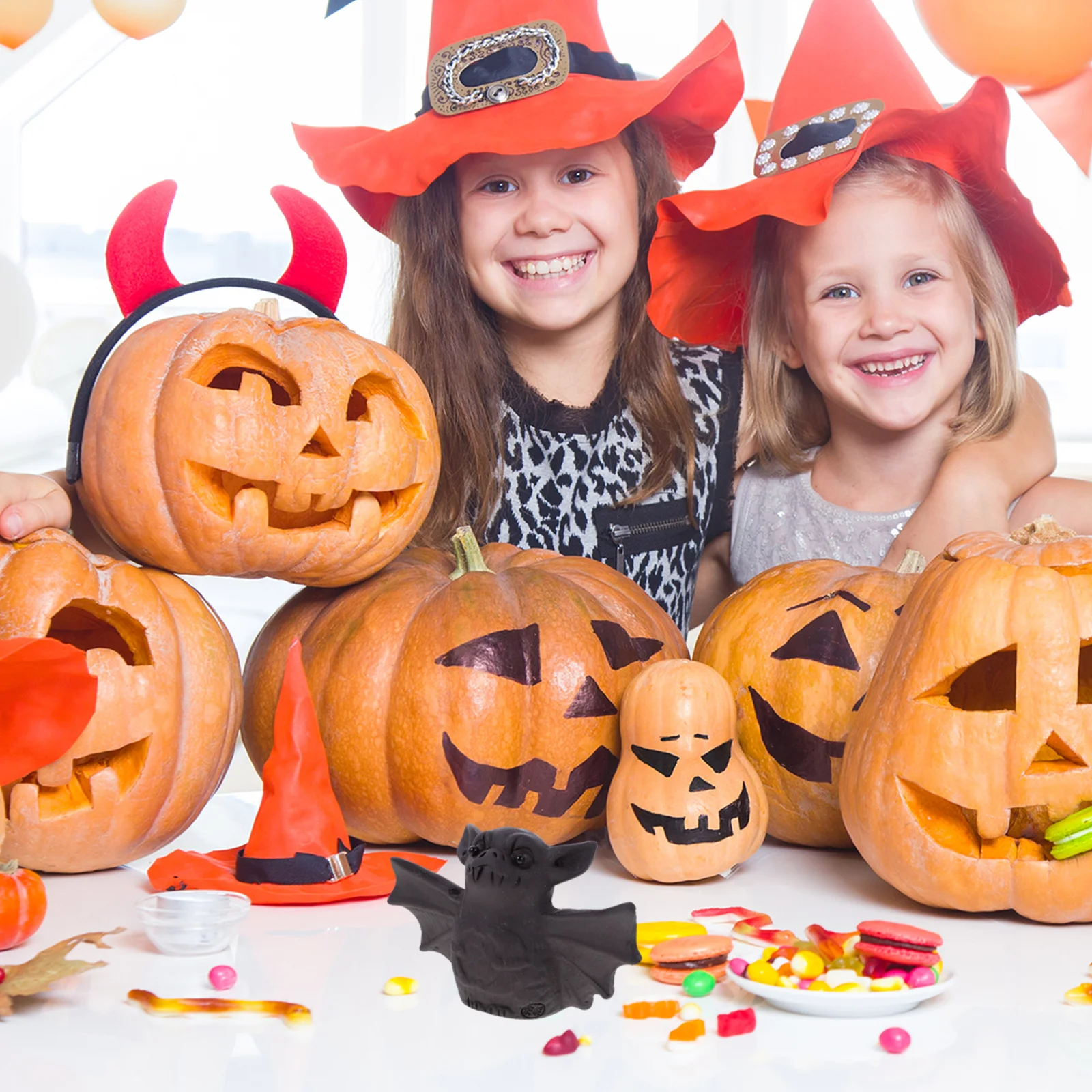 

1Pcs Bat Ornament Realistic Ceramic Tea Pet Decoration Yixing Zisha Tea Ware Arrangement Ceramic Bat Statue Hand Carved Figurine