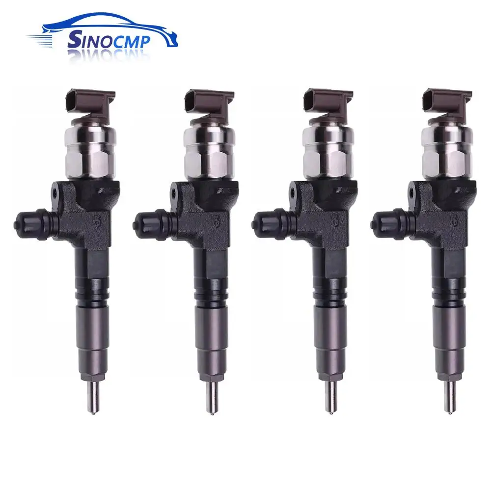 

4 PCS 295050-1330 295050-1331 1J705-53053 Diesel Fuel Injectors For Denso Kubota V2607 Engine SB65P SV65PC Skid Steer Track