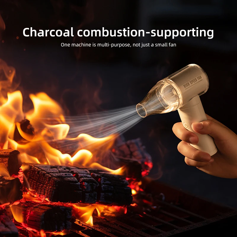 Xiaomi يده العنف مروحة صغيرة المحمولة المحمولة Usb تهمة المشجعين الأطفال سطح المكتب بطارية طويلة مروحة التبريد في الهواء الطلق 2025 جديد