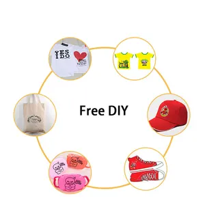 Wärmeübertragung Vinylfleck für Kleidung, schönes kleines Tier, Einhorn, Eule, Hund, Katze, DIY-Flecken für Kinder, Jungen, Mädchen, T-Shirt 6 Hauptverkaufsübertragung in Kleidung - №4