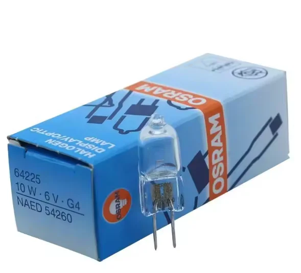

Original OSRAM 64225 Bulb 6V10W G4 M29 Capsule ESA / FHD NAED 54260 Projector Microscope Lamp