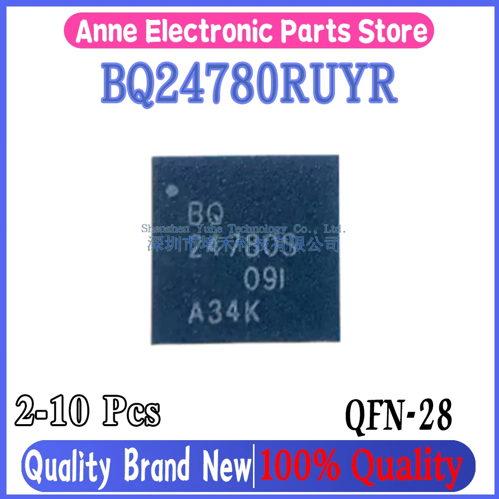 (2-10piece)100% New BQ24780RUYR BQ24780 PQ24780 24780 QFN-28