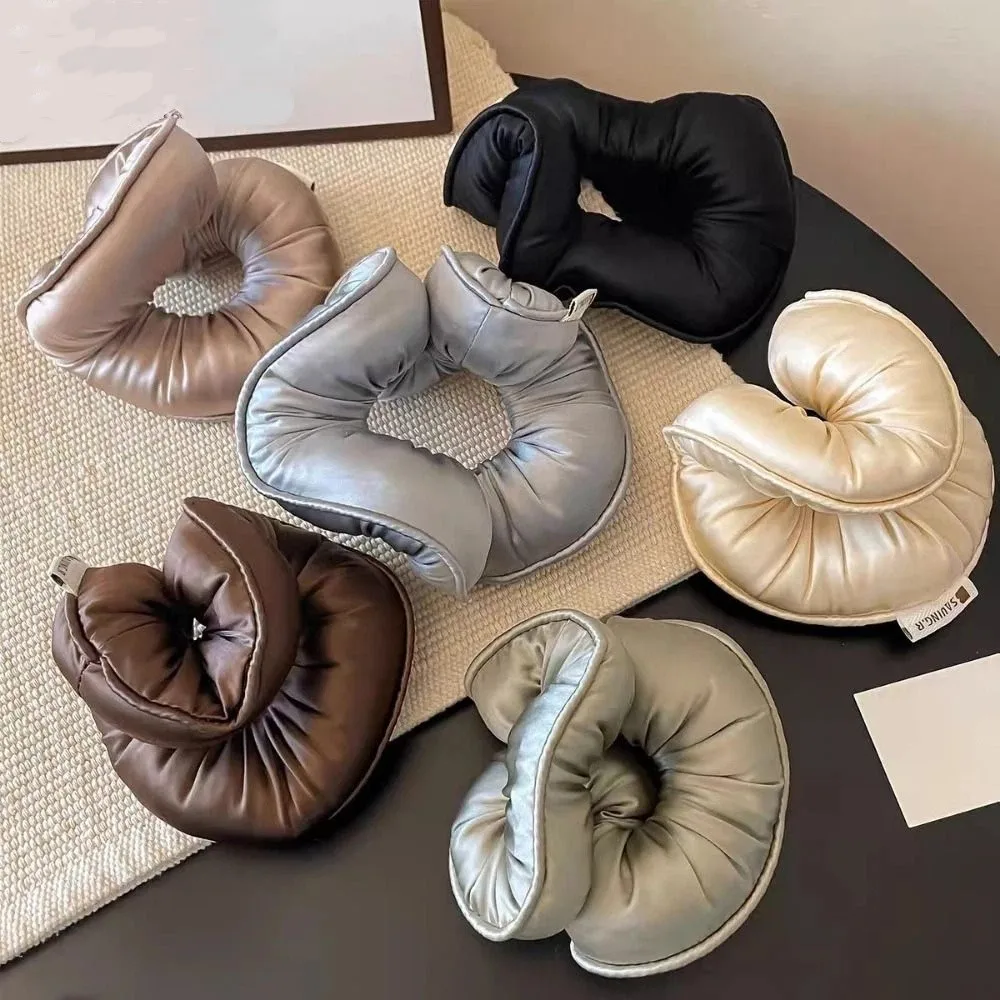 

Elastic Pillow Hair Scrunchies Sponge Sleep Three-Dimensional Hair Bands Soft Satin Filled Large Intestine Hair Tie