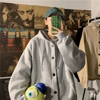 Spring And Autumn Vitality Fashion Trends Versatile Simple Jugendstil  2025 New Male Hooded Sweatshirt Casual Jacket 4