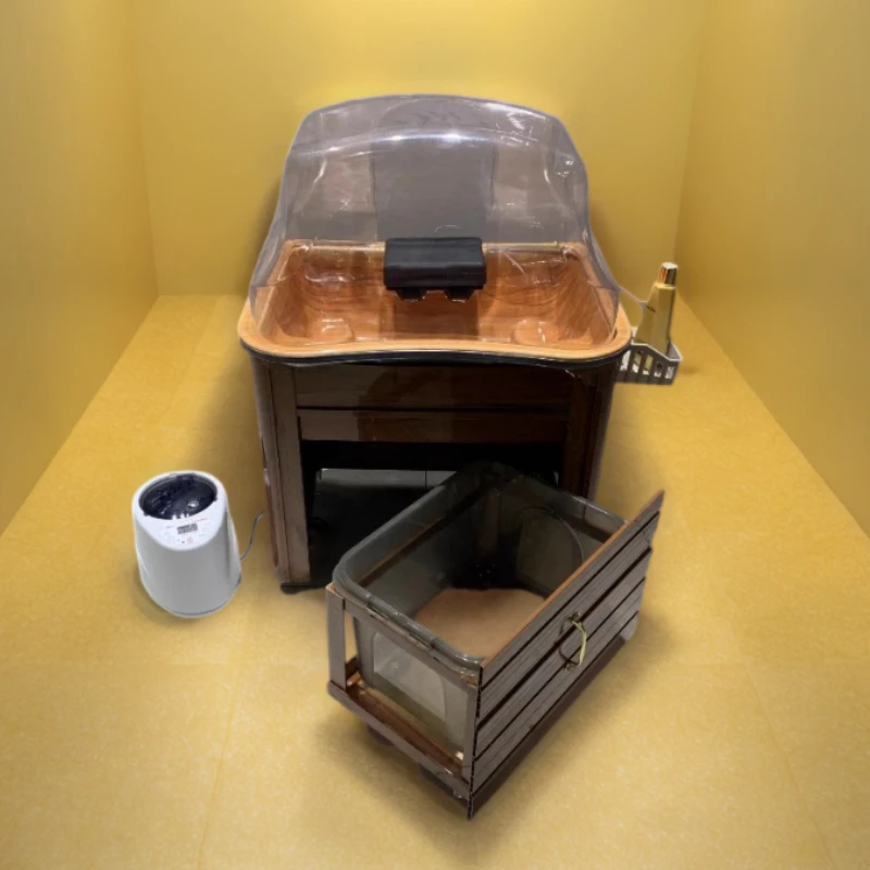 

Beauty Salon Washbasin Interior Shampoo Chair Hair Spa Washing Bed Shampoo Spa Head Japonais Commercial Furniture