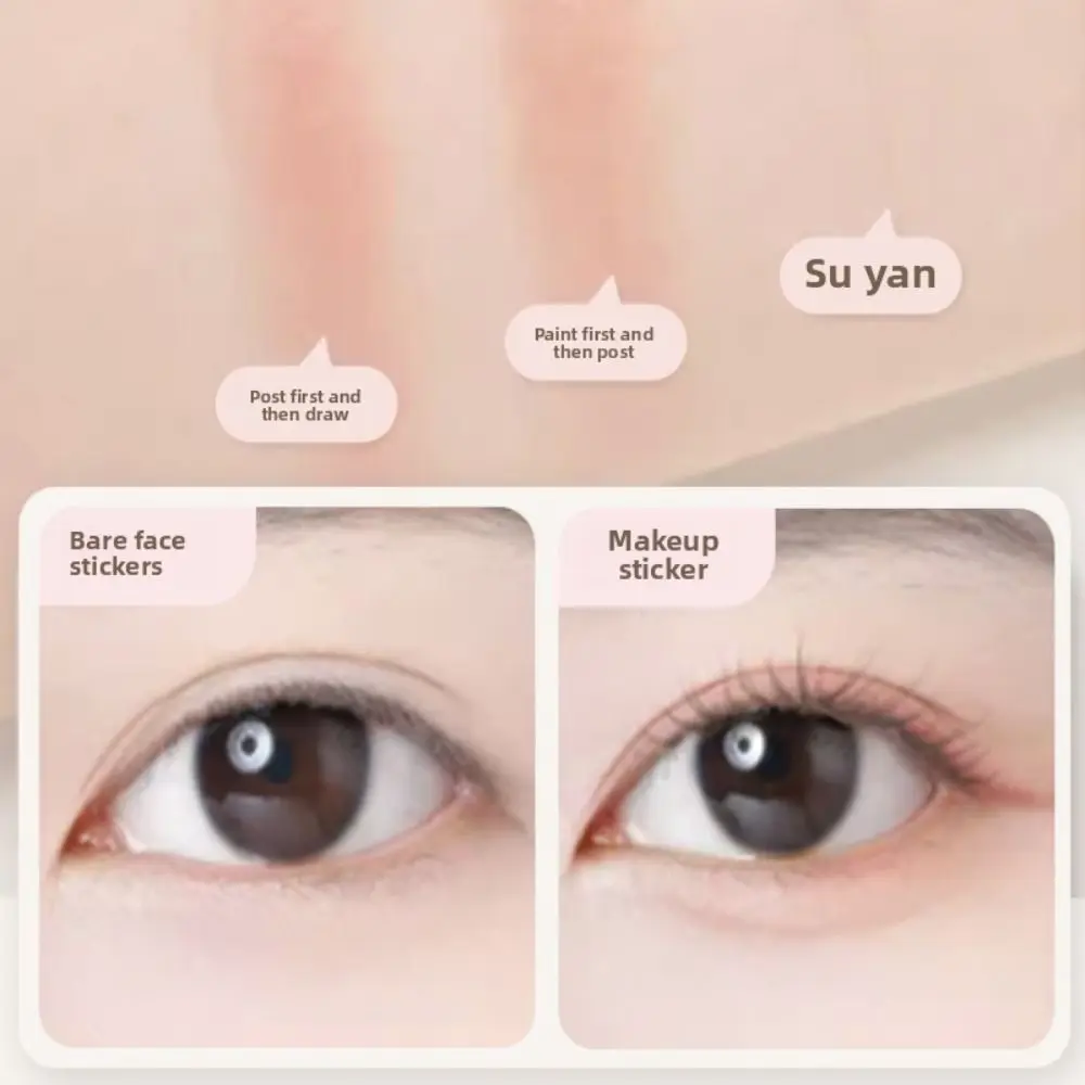 Nueva cinta transparente para párpados dobles, autoadhesiva, ojos grandes, pegatina para párpados, herramienta de maquillaje de ojos, pasta para párpados para MOTONOZEN