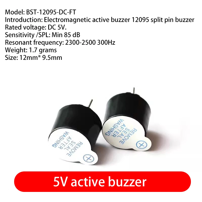 10pcs Active Passive Buzzer Alarm 5V Sounder speaker Buzzer