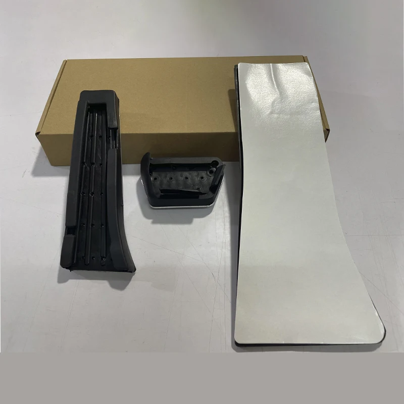 Car Accessories For BMW X5 X6 E70 E71 E72 F15 F16 F85 F86 Aluminum Footrest Pedal Accelerator Brake Pedals Cover Anti-Slip Pads