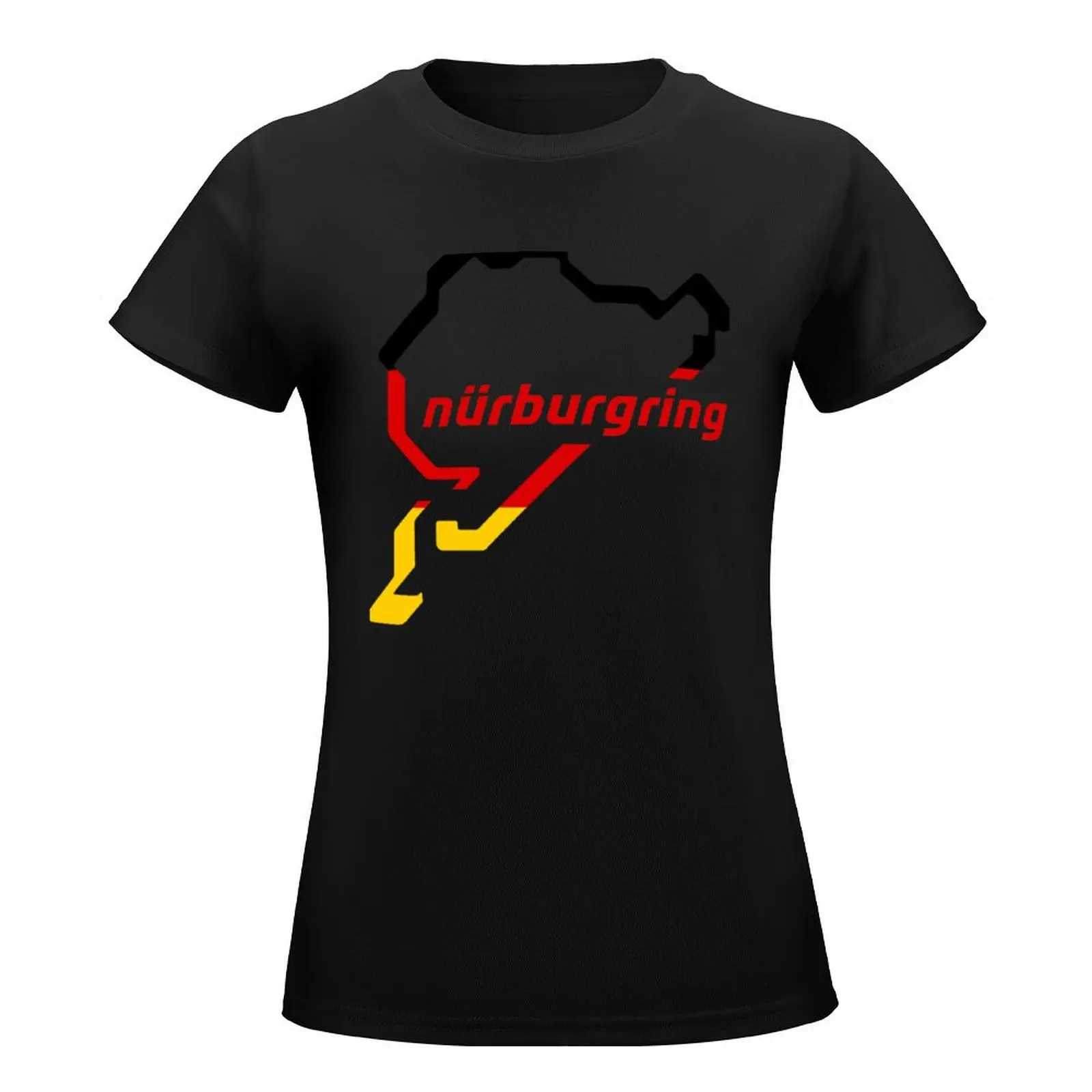 Nurburgring T-Shirt funnys vintage shirts graphic tees anime clothes t-shirt dress for Women plus size