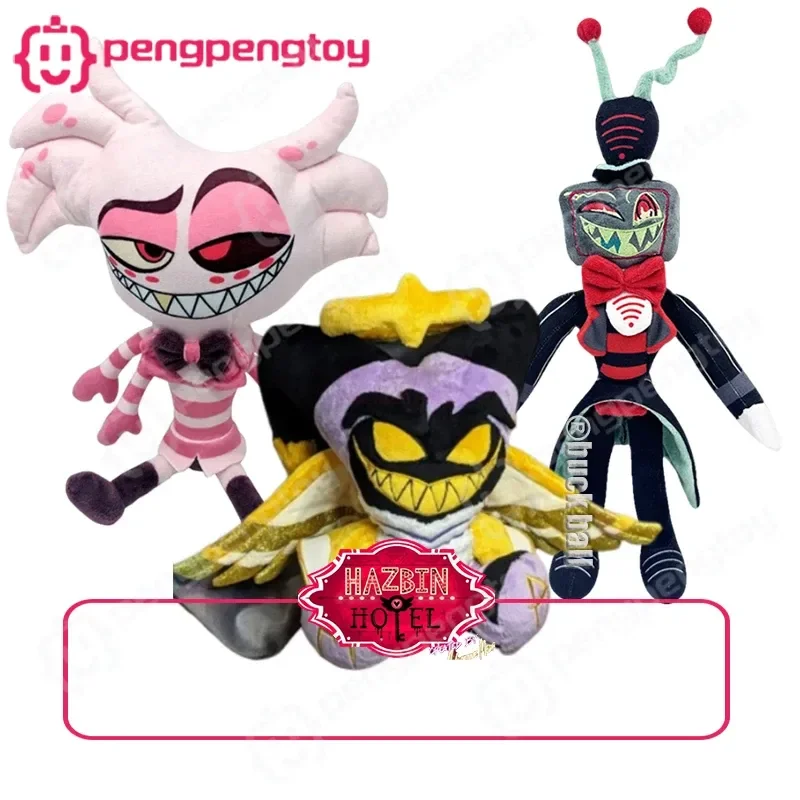 Hazbin Hotel peluche Alastor Hazbin Hotel Asmodeus Loona Stolas Loo Land Plushie Doll Soft farcito Cartoon peluche Doll