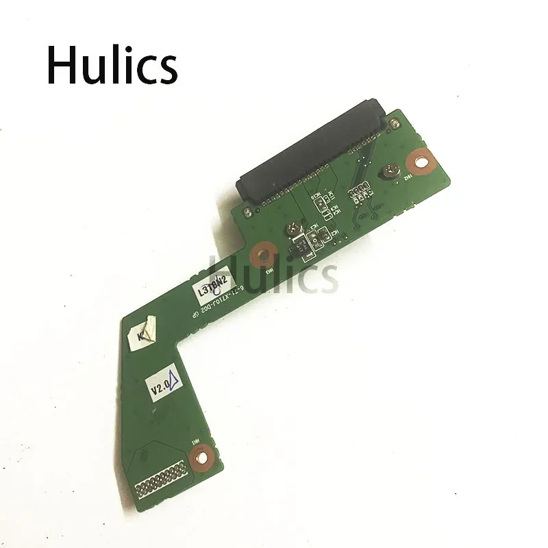 Hulics Used FOR Raytheon For Hasee  CLEVO Sager P170HM P175HM P170SM SATA HDD Daughter Board 6-71-X710J-D02 GP