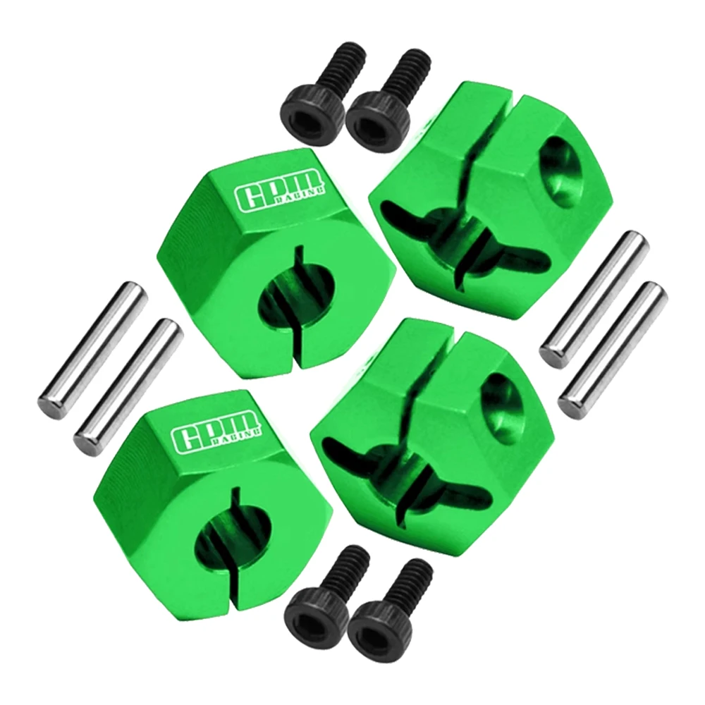 GPM معدن 7075 سبيكة الجبهة الخلفية 12 مللي متر عرافة محاور العجلات 3654 ل TRAXXAS Mini Maxx 107154-1 MINI XRT 108076-1 شاحنة كبيرة RC سيارة #4