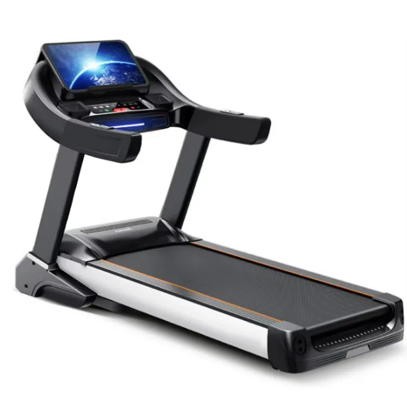 Commercial Luxury Intelligent Adjustable Folding Motorized Treadmills With Touch Screen For Rehabilitation 2025