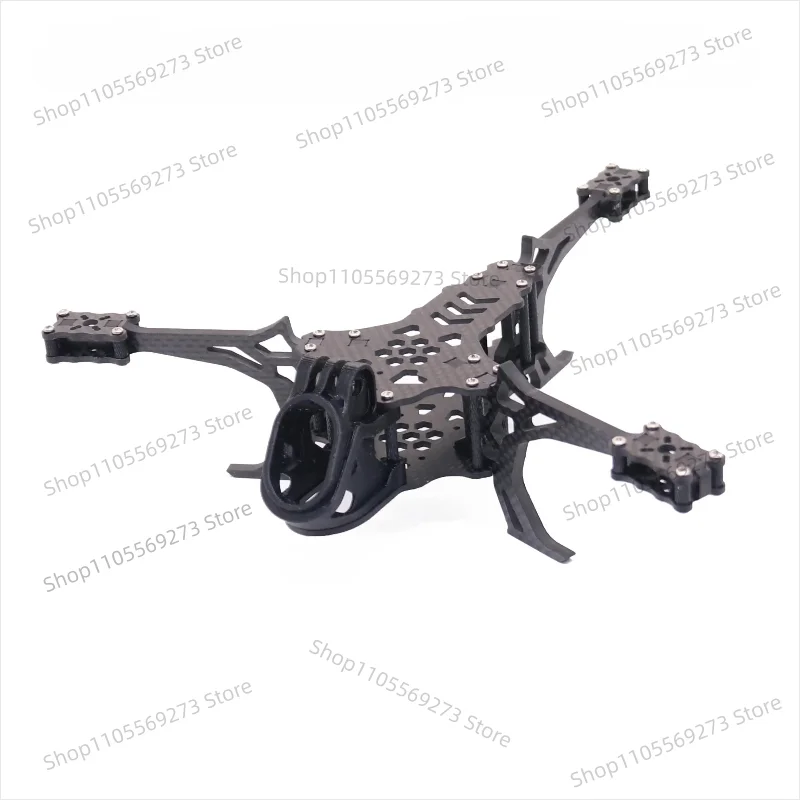 

4 Inch Carbon Fiber FPV Drone Frame Kit Racing Quadcopter Freestyle DIY Assembly Compatible with F7 Flight Controller & Stack