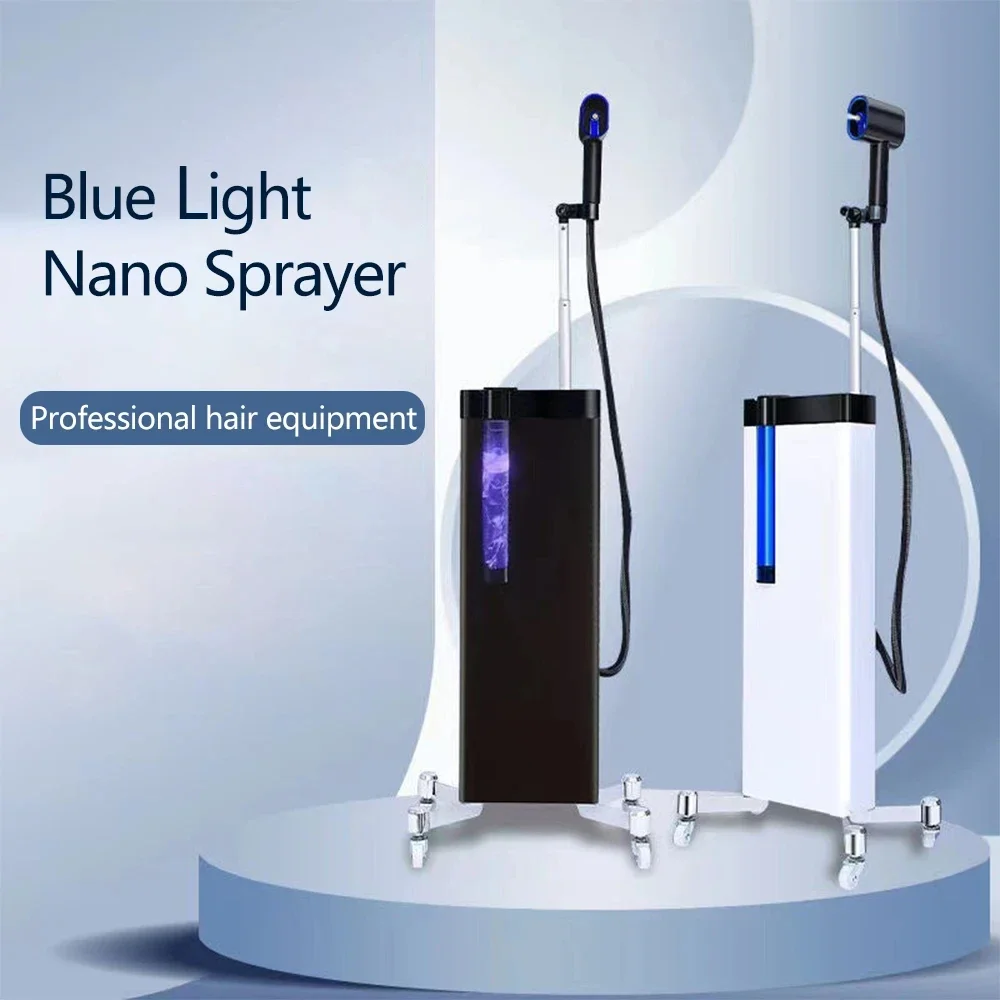 Nano Ionic Névoa Pulverizador, Ferramentas de Estilo de Cabelo, Névoa Portátil, Máquina Steamer, Inteligente, 2024