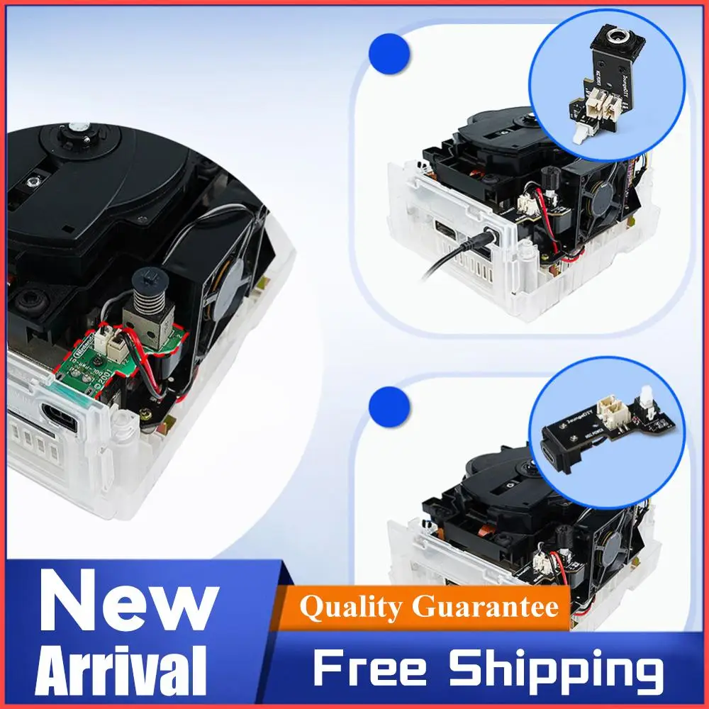 

Адаптер питания NGC Game Cube с портом Type-C, блок питания Gamecube, специализированный адаптер питания для игровой консоли NGC DOL-001/101