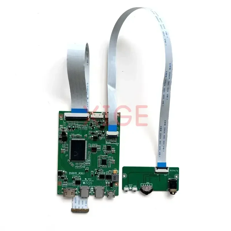 Imagem -04 - Placa de Controlador Lcd para Laptop Kit Faça Você Mesmo Matrix B156xtn04.0 B156xtn0104 B156xtn04.0 Edp 30 Pinos 2tipo-c 1366x768 Mini-hdmi