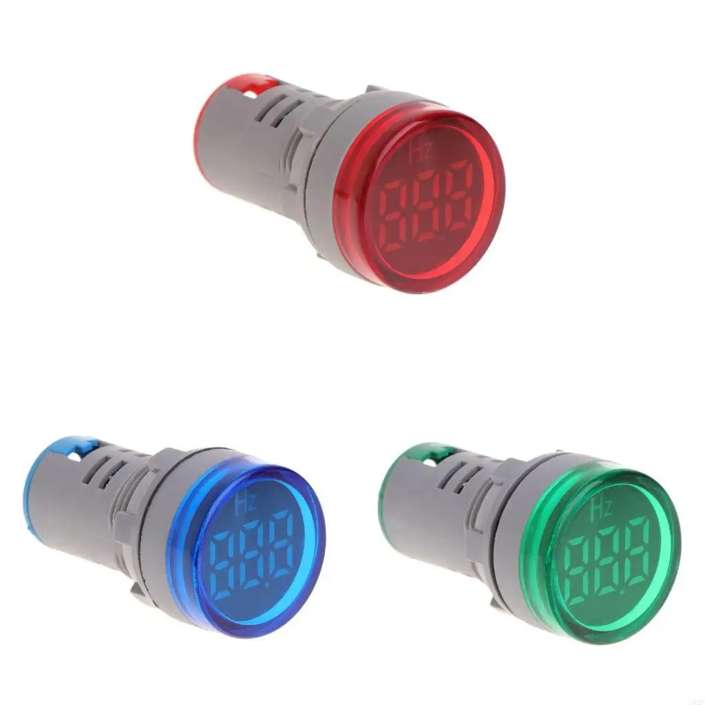 G92C AC Frequency Meter 20-75Hz Digital LED Display Gauge Tester