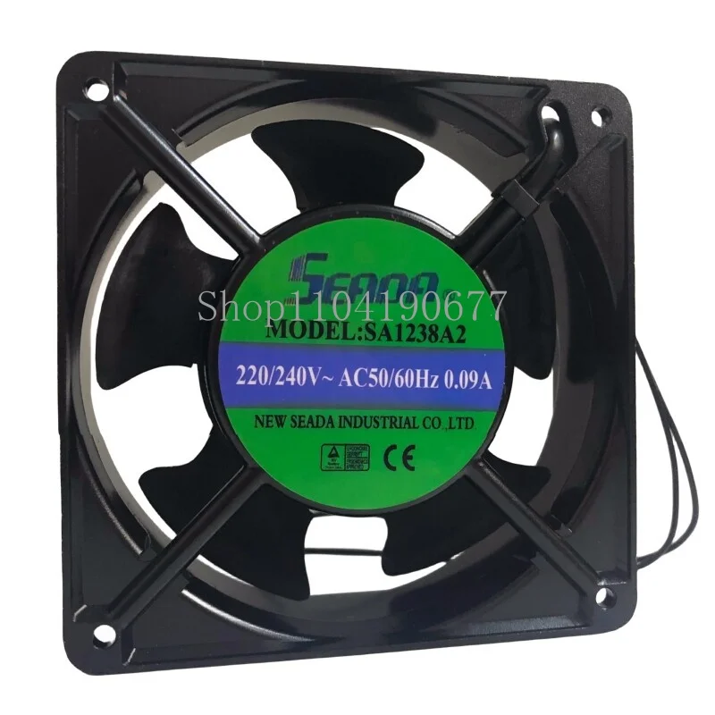 For SEADA 0.09A Laser Welder Cooling Fan SA1238A2 2-Wire Intelligent Cabinet Fan