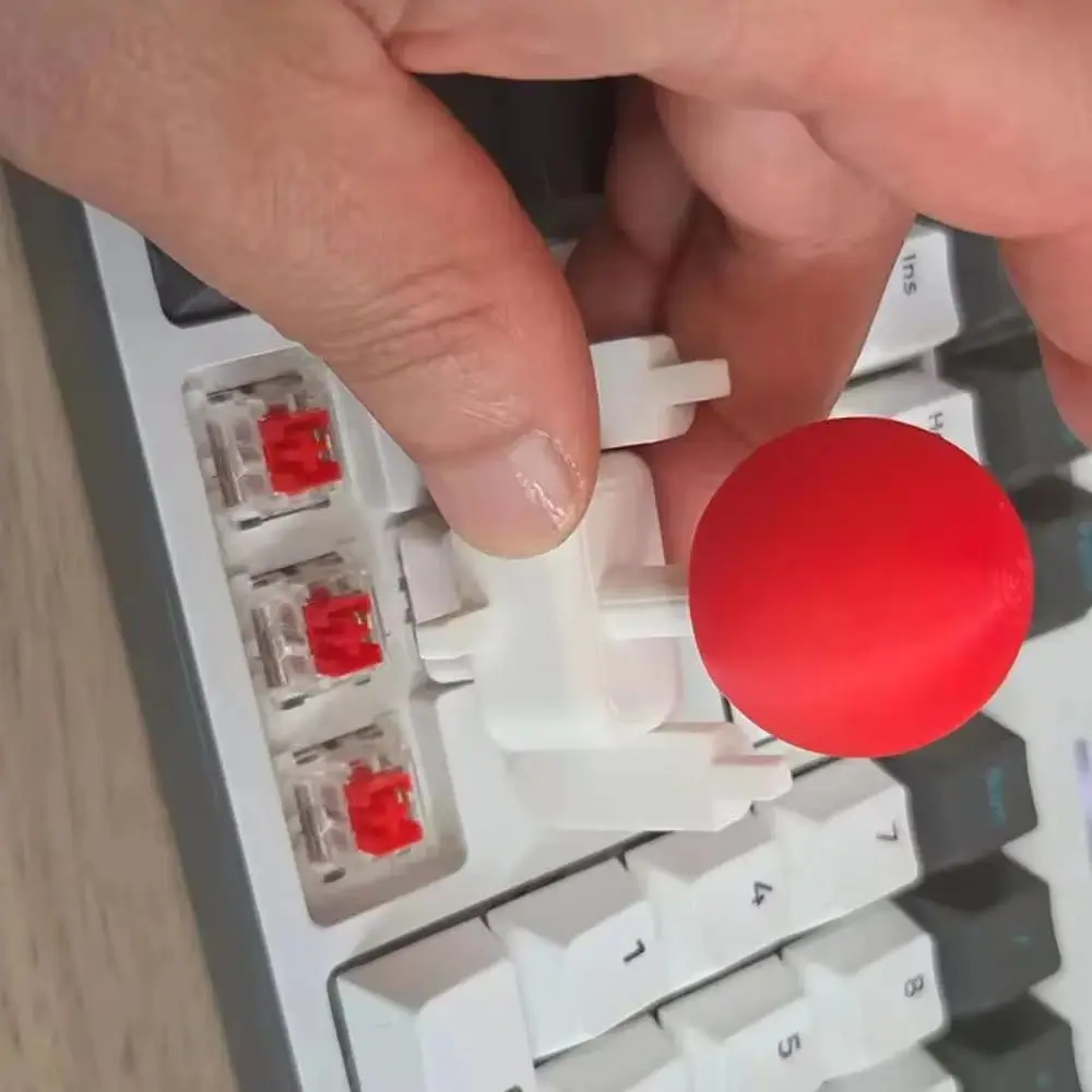 

3D Printed Keyboard Joystick 4-Way Directional Key Mod for Mechanical Keyboards Keyboard Directional Key Modification Joystick