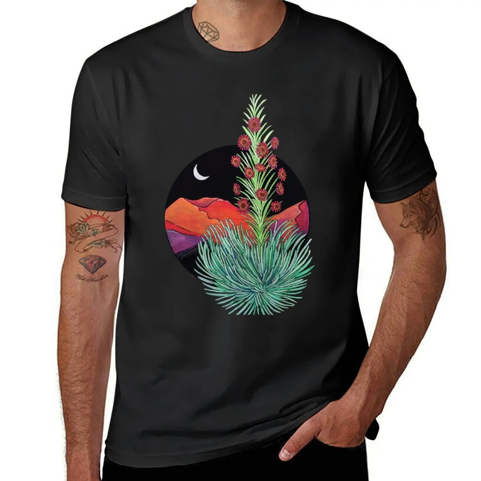 Haleakala 'Ahinahina Silversword T-Shirt essential t shirt anime luxury designer gifts for boyfriend black t-shirts for men