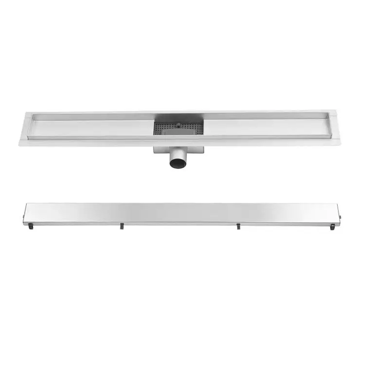 Stainless Steel Outdoor/Indoor Floor Trap Drains Linear Shower Drains/floor Drain Swimming Pool Floor Drain Cover Plastic Drain