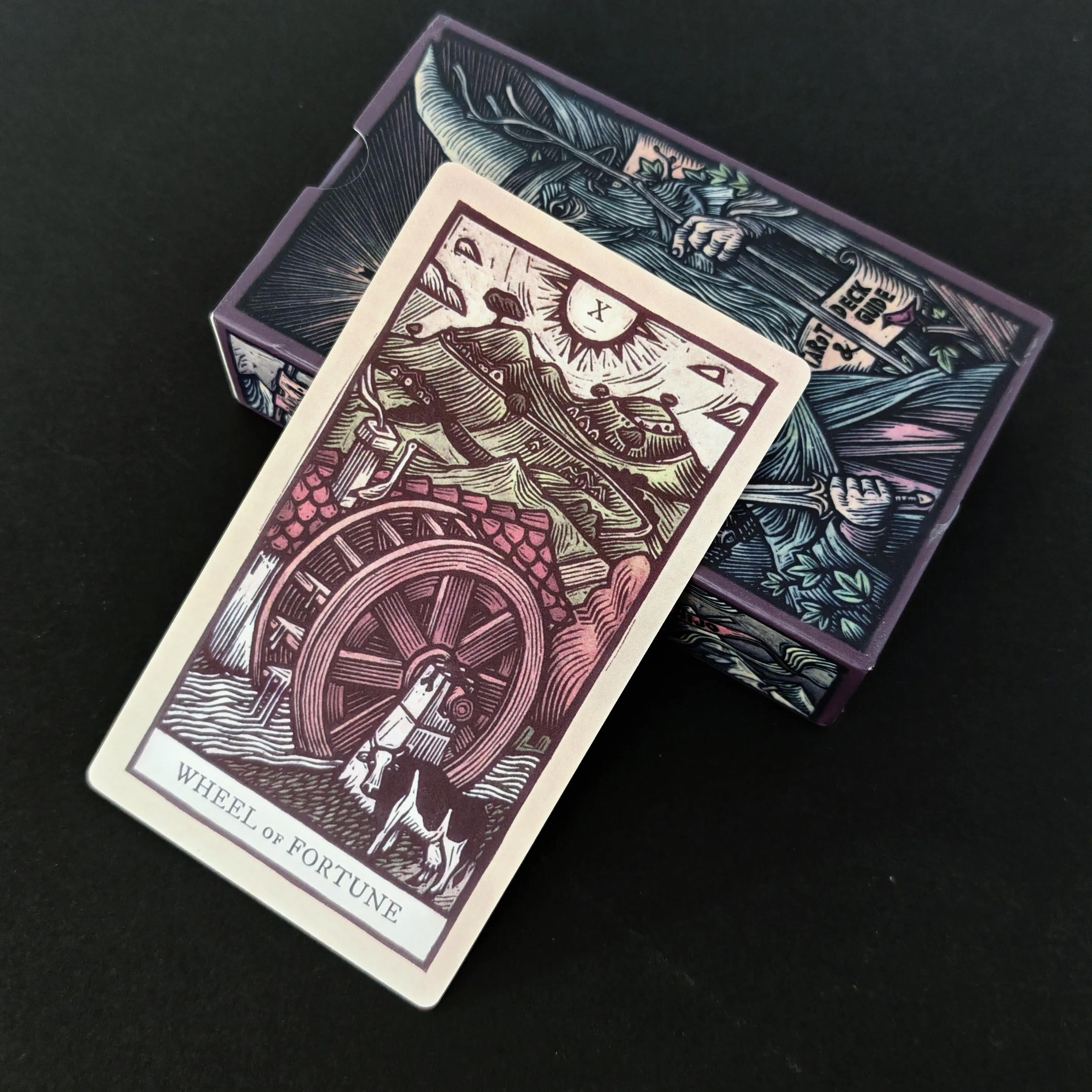 The Lord of The Rings Tarot Card 12x7 Cm Depicts Fan-favorite Characters, Creatures, and Scenes 78 Pcs Cards Rider Waite System