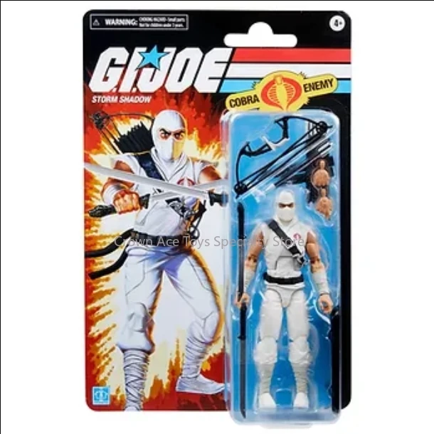 Hasbro G.I. Joe Classified Walmart Retro Storm Shadow Zartan Crimson Guard Snake Eyes Trendy Collectible Toys Doll Holiday Gifts