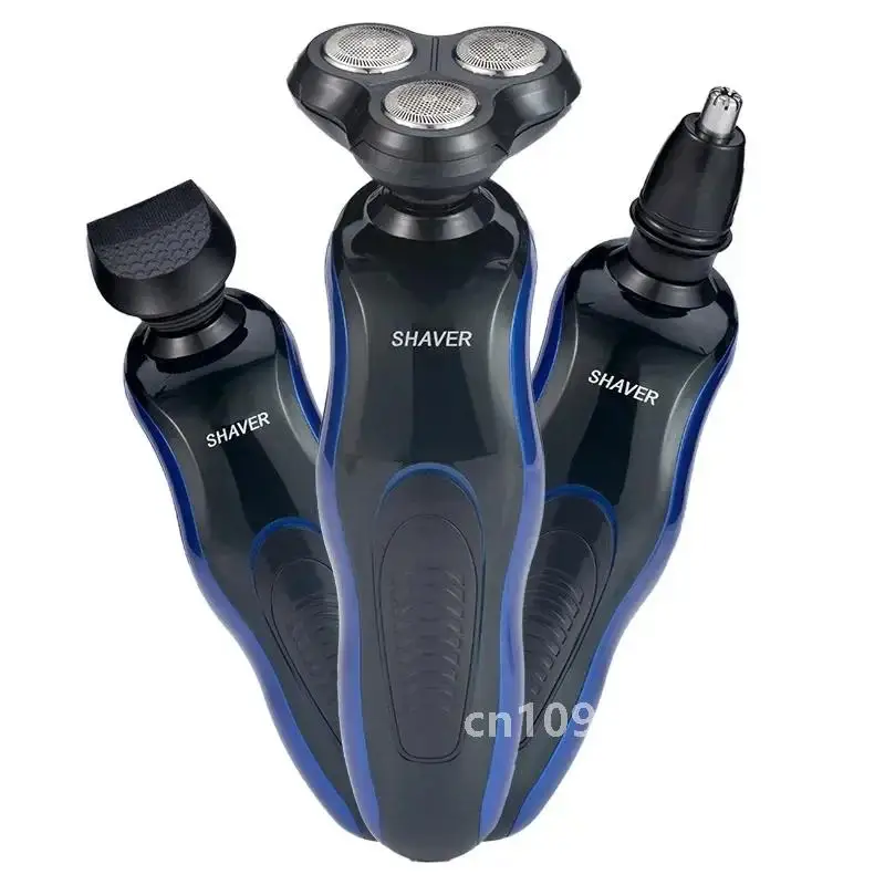 USB Rechargeable Shaver Three-in-one Multifunctional Electric Shaver Men's Shaver Nose Hair Multi-purpose