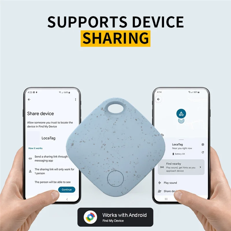 

B04B-Bluetooth GPS-трекер для ключей от домашних животных для Google Find My App для рюкзака для ключей