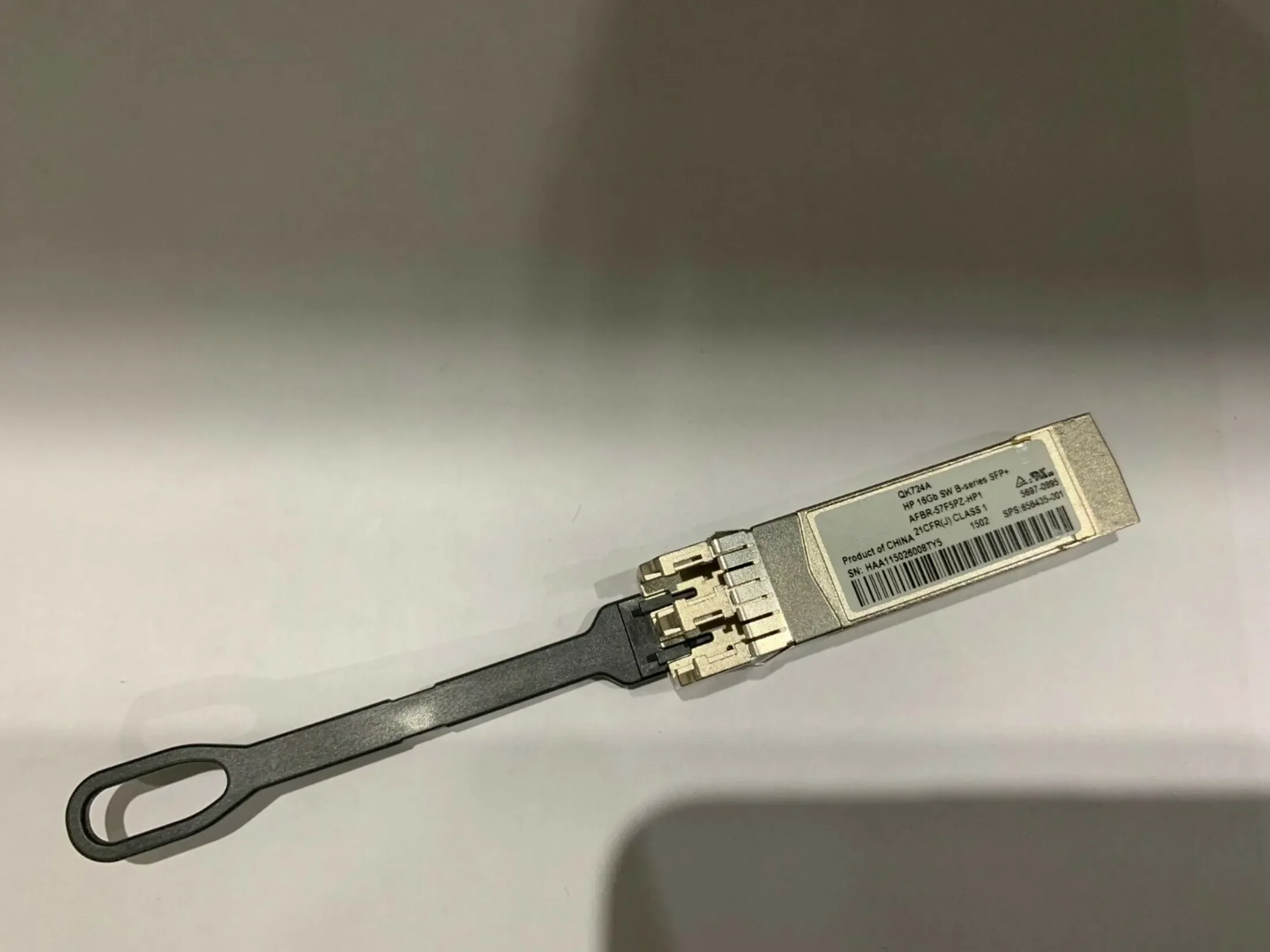 1PCS 16G SFP transceiver QK724A AFBR-57F5PZ-HP1 656435-001 16gb sfp Network adapter Switch Optical fiber module