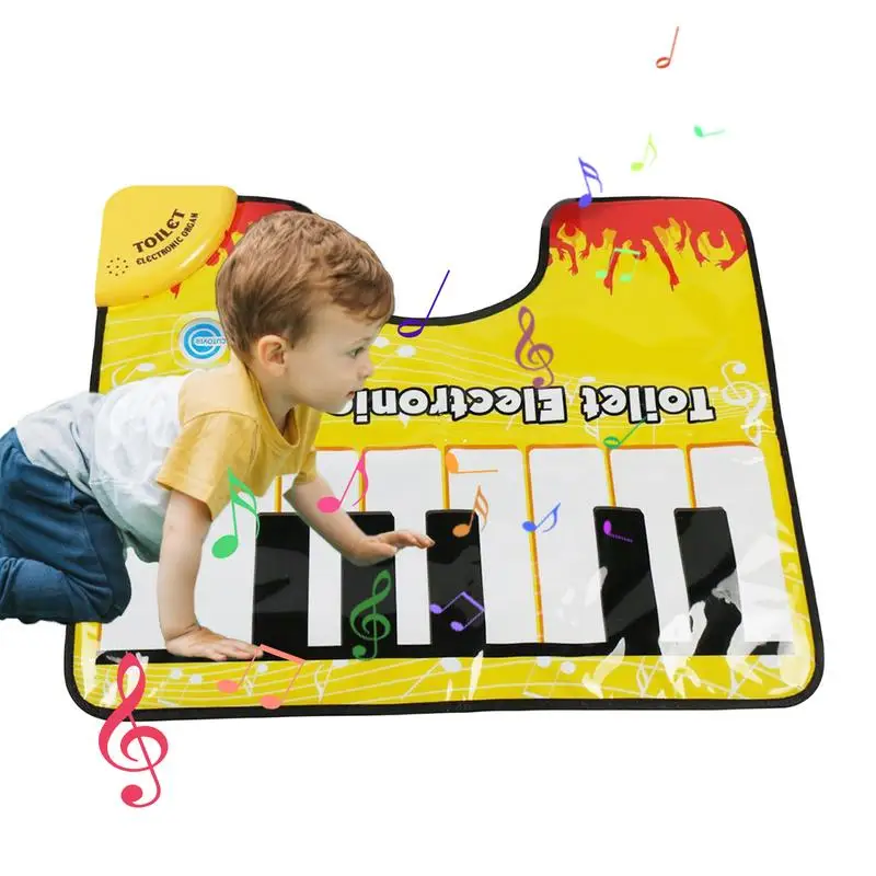 

Toilet Piano Mats For Bathroom Funny Toilet Piano Mat Novelty Potty Piano Sounding Carpet For Boys Toilet Bathroom Apartments