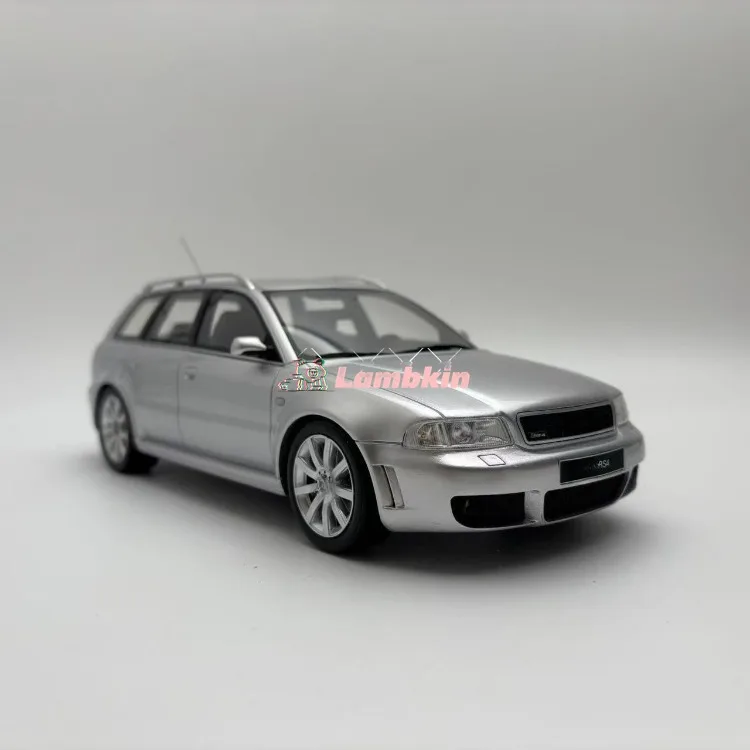 

OTTO 1:18 Aodi RS4 Silver Resin Car Model Collection Gift Ornament Souvenir