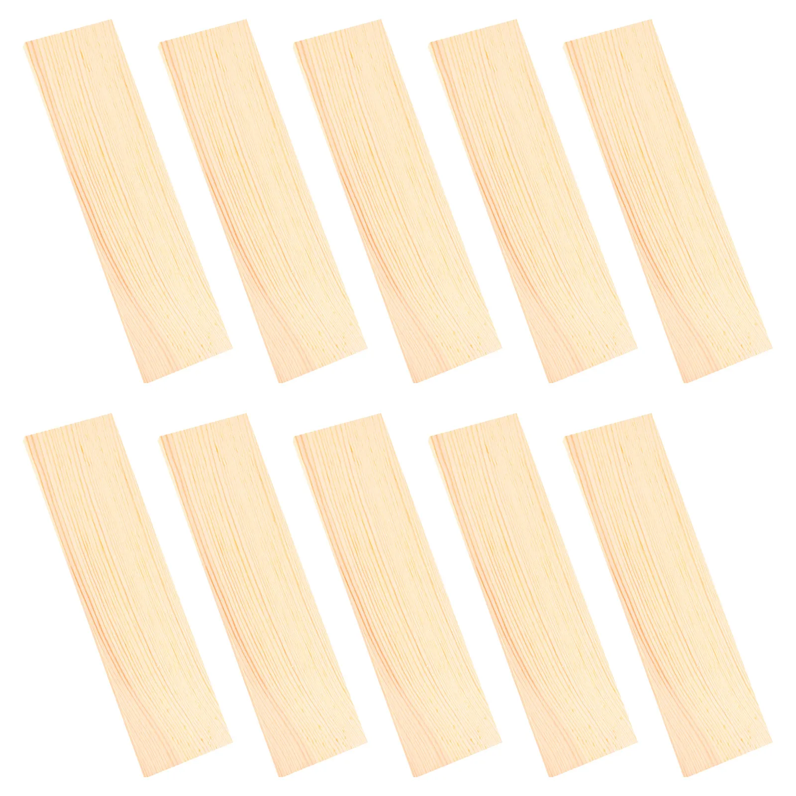 10Pcs Pine Wood Boards Photo Backdrop 4x15cm Lightweight Unique Pattern Photography Background Props for Events Weddings
