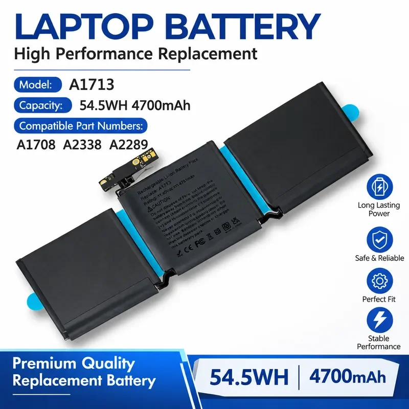 A1713 Laptop Battery For Apple A1708 2016 MacBook MLL42