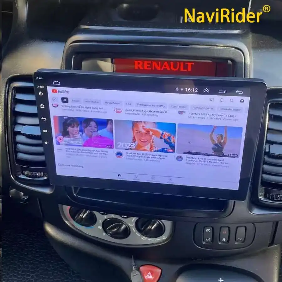 Car Radio Multimedia Screen For Nissan Primastar Opel Vivaro Vauxhall Vivaro Renault Trafic II Video Player GPS Android Stereo