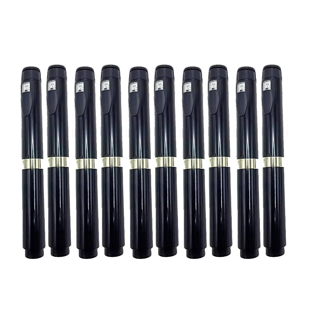 1-10pcs Metal Reusable Injection Pen with Pen Case Adjustable 3ml Cartridge Injector Pen