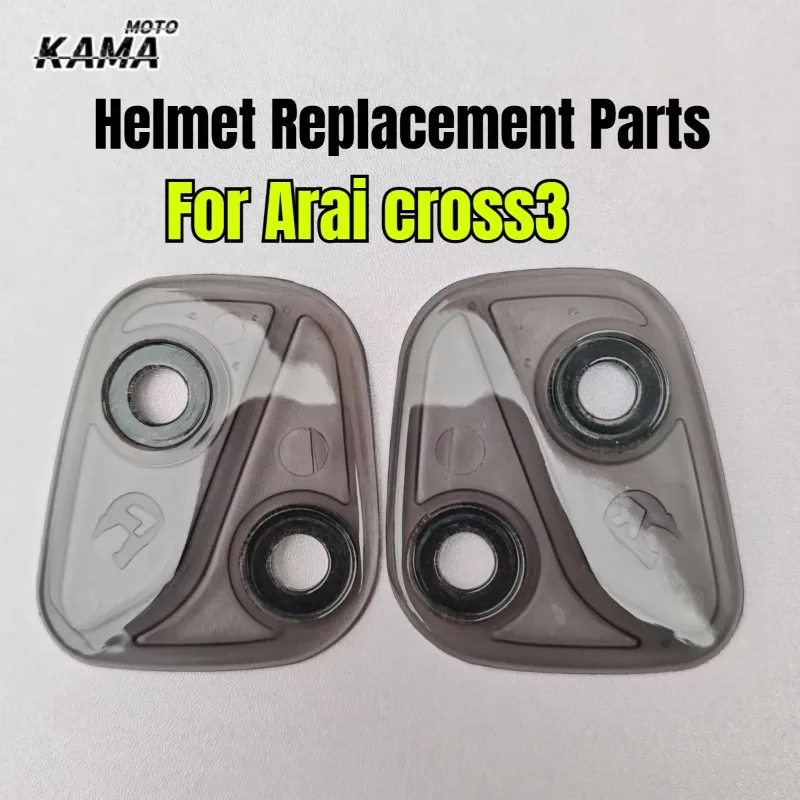 For Arai cross3 Motorcycle Helmets Retrofit Shield Cover Set Visor Base Plate Helmet No brim pressure plate Accessories